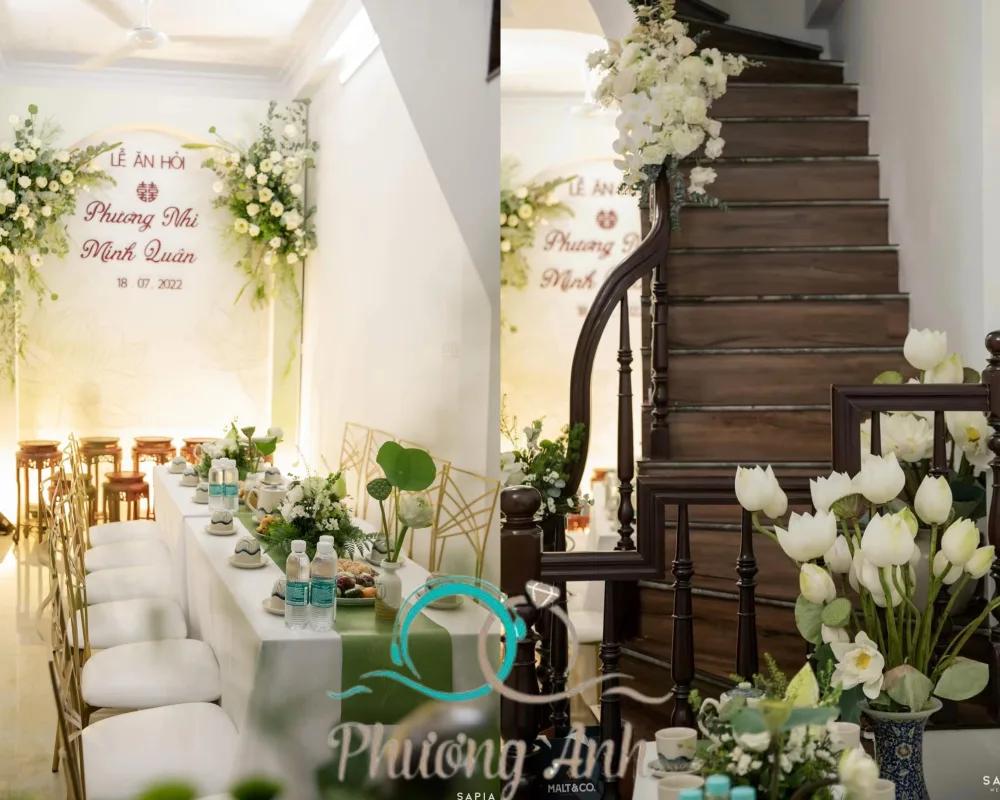 Bối cảnh trang trí trong nhà tổng thể