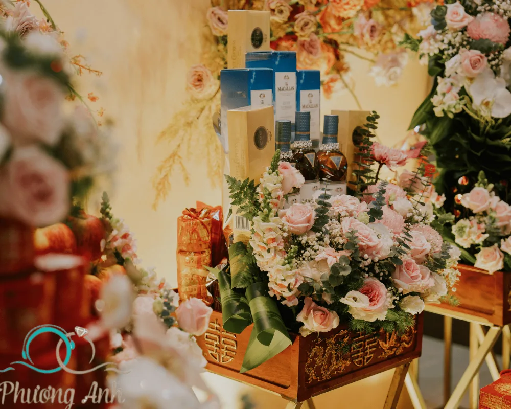 Tráp lễ độc đáo, ấn tượng