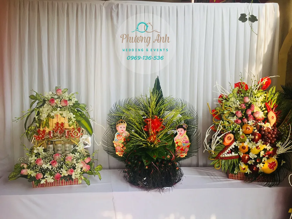 3 tráp ăn hỏi truyền thống