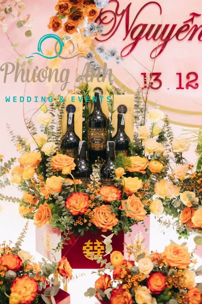 Mẫu tráp cưới hỏi đầy đủ, chu đáo nhất - chỉ có ở Phương Anh Wedding