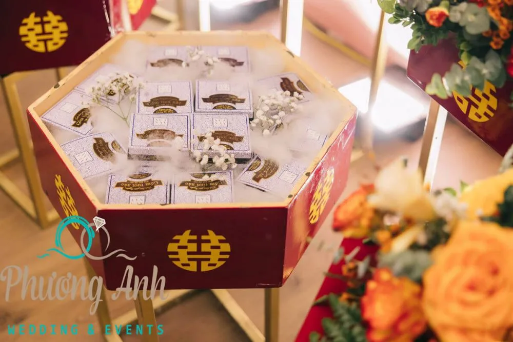 Mẫu tráp cưới hỏi đầy đủ, chu đáo nhất - chỉ có ở Phương Anh Wedding
