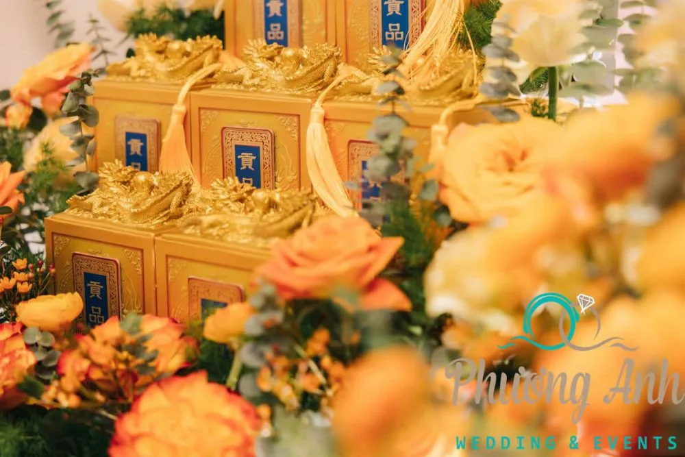 Mẫu tráp cưới hỏi đầy đủ, chu đáo nhất - chỉ có ở Phương Anh Wedding