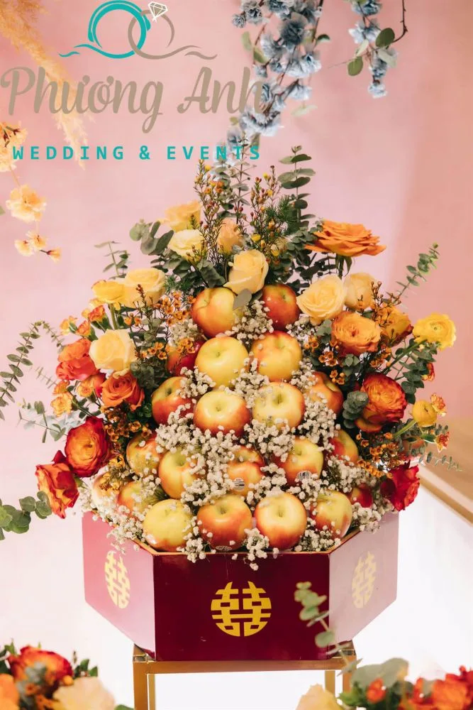 Mẫu tráp cưới hỏi đầy đủ, chu đáo nhất - chỉ có ở Phương Anh Wedding