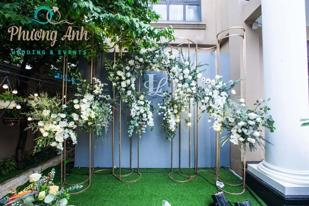 BackDrop chụp ảnh tiệc cưới