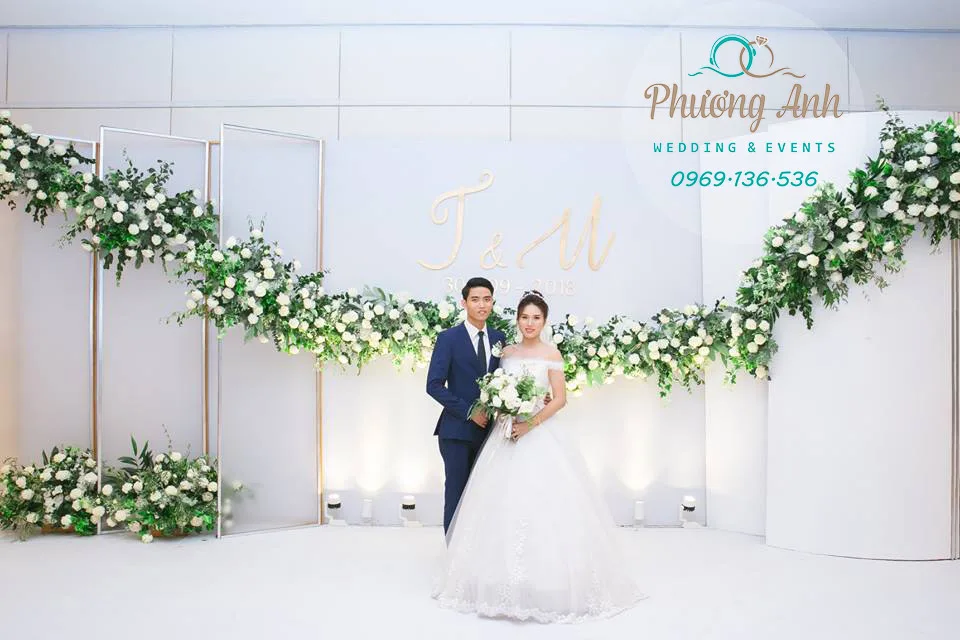 backdrop cưới đẹp tại thanh xuân