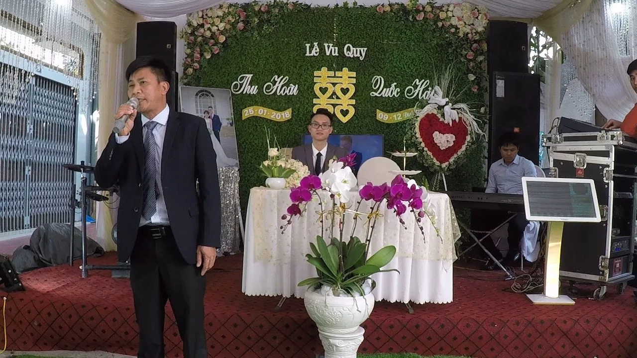 bài phát biểu trong lễ cưới