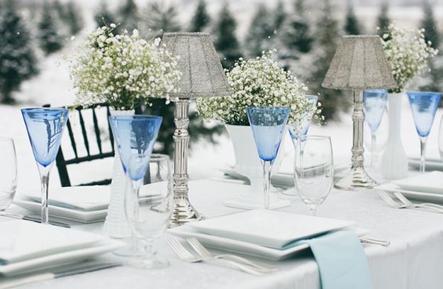 hoa baby trang trí đám cưới 