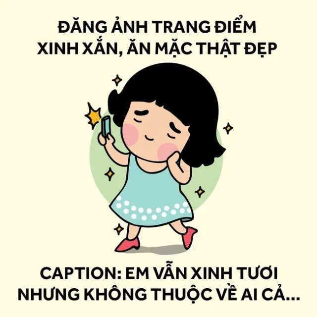 câu thả thính crush