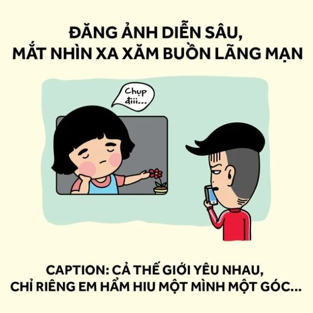 câu thả thính crush