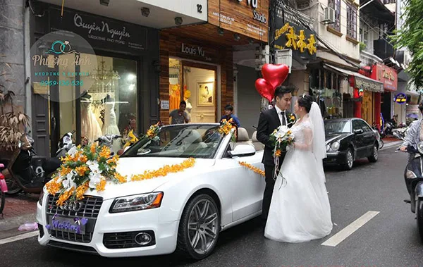 cho thuê xe cưới audi