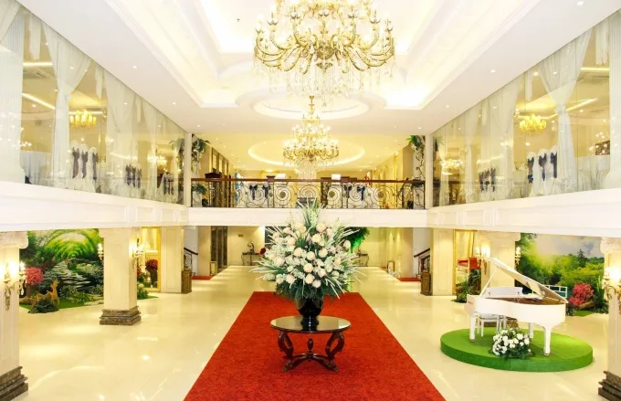 Cơ sở vật chất hiện đại tại một nhà hàng