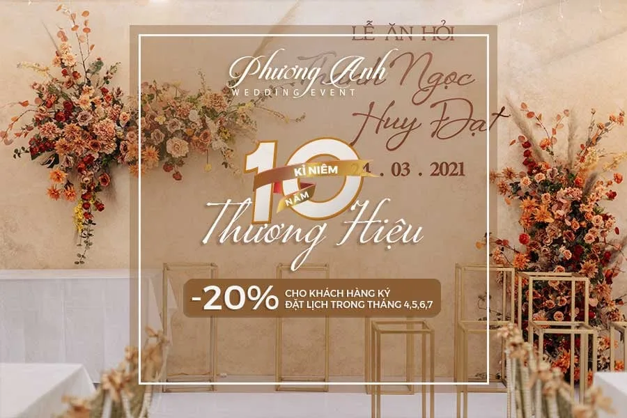 Đăng kí liền tay - Rinh ngay quà lớn, cực SỐC Deal 20% cho dịch vụ trang trí tư gia cao cấp