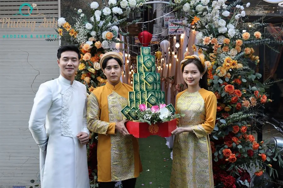 Trang trí đám Hỏi MC Thùy Linh và Diễn viên Đức Hiếu. Ảnh 16