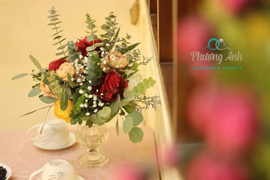 Trang trí đám Hỏi MC Thùy Linh và Diễn viên Đức Hiếu. Ảnh 06