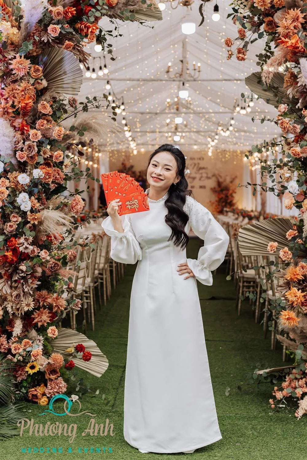 Trang trí lễ ăn hỏi Thanh Ngọc và Huy Đạt. Ảnh 02