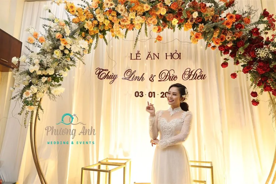 Trang trí đám Hỏi MC Thùy Linh và Diễn viên Đức Hiếu. Ảnh 10