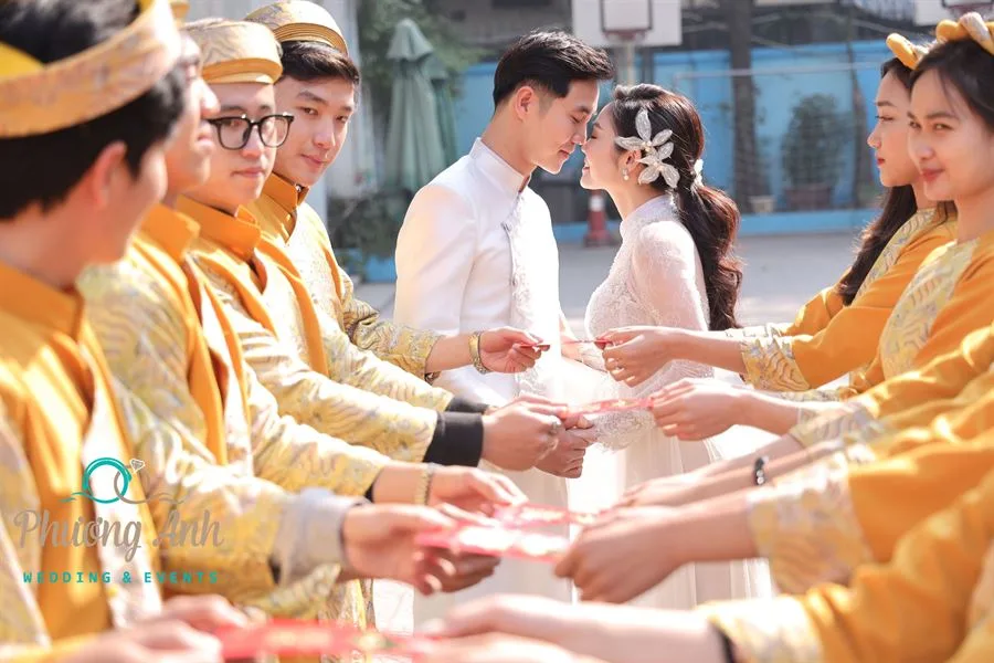 Trang trí đám Hỏi MC Thùy Linh và Diễn viên Đức Hiếu. Ảnh 01