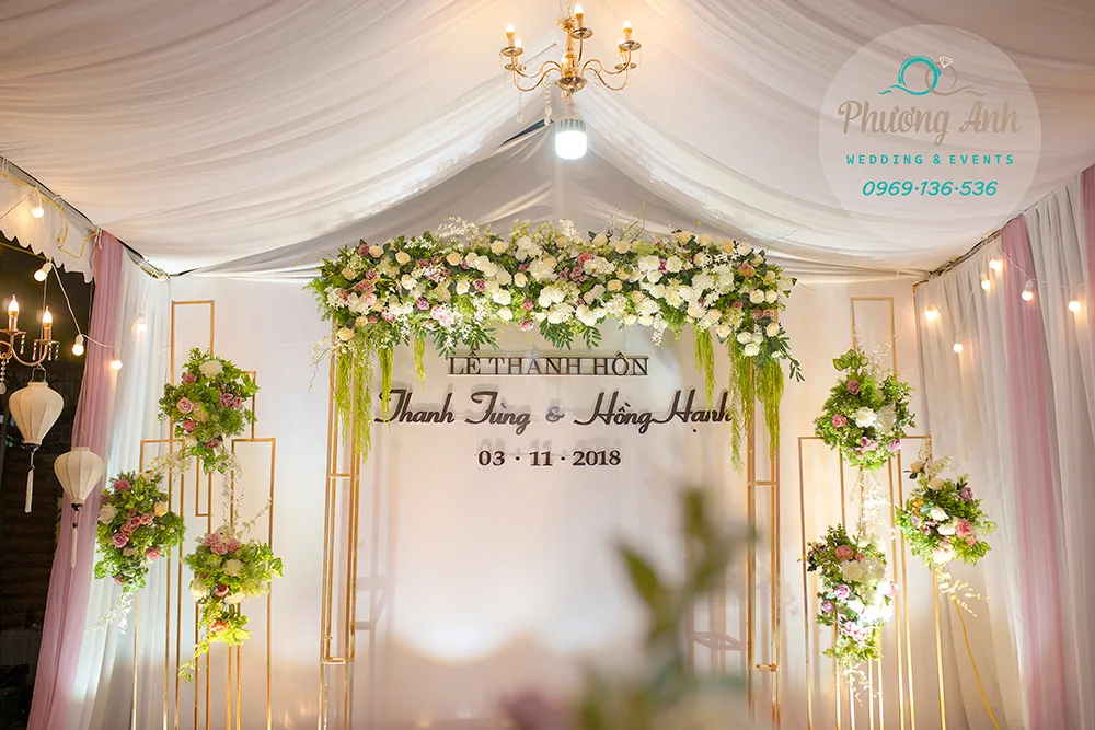 dịch vụ trang trí cưới tại nhà