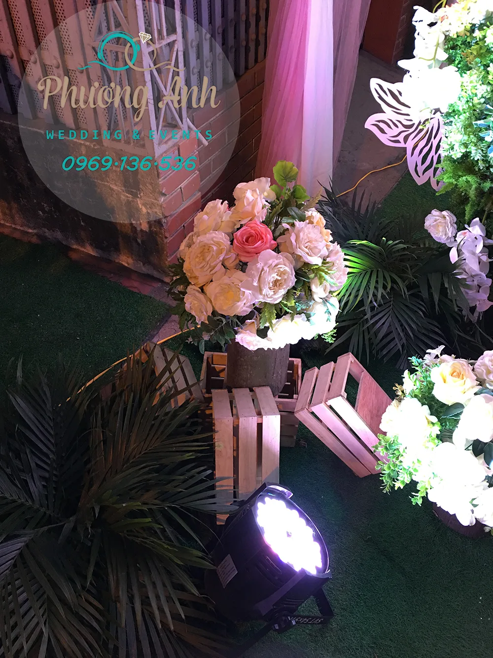 trang trí cưới tại nhà