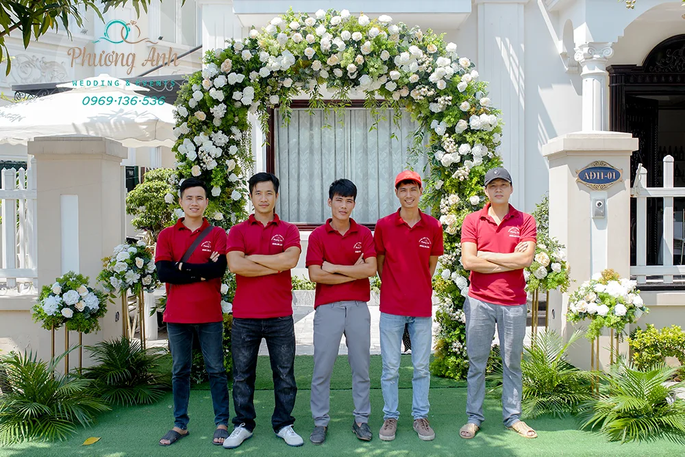 dịch vụ trang trí đám cưới phương anh