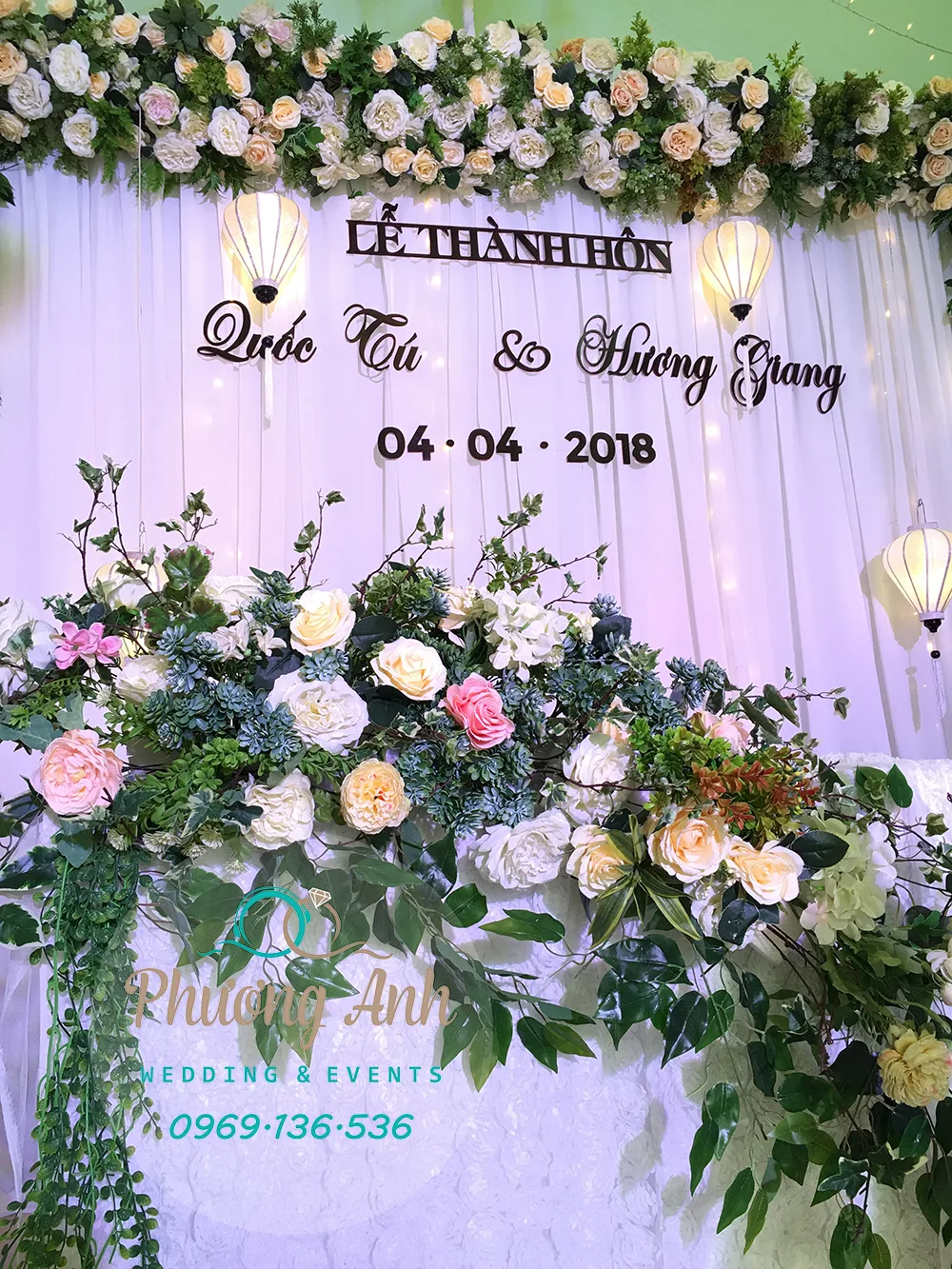 dịch vụ trang trí đám cưới