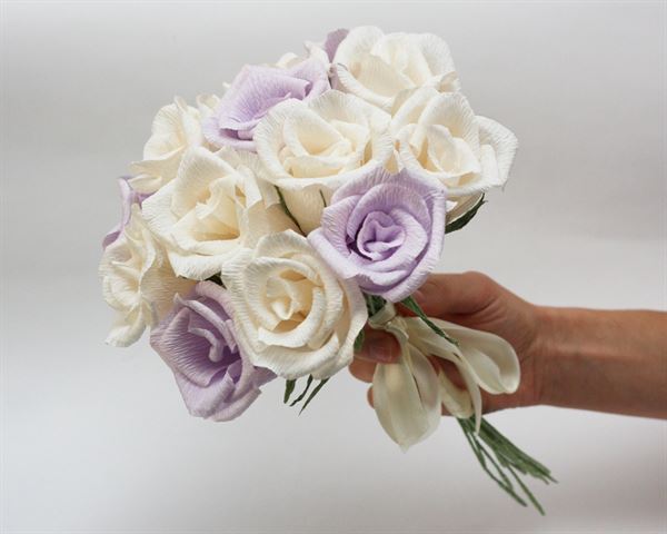 hoa cưới bằng giấy