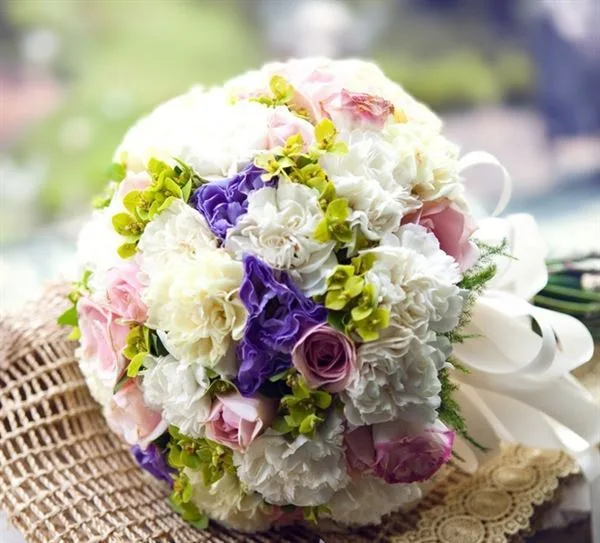 hoa cưới cẩm chướng