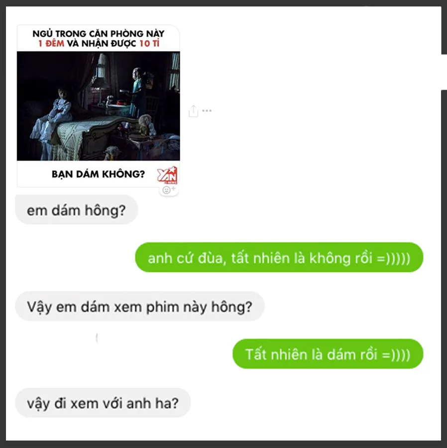 kiểu tin nhắn thả thính
