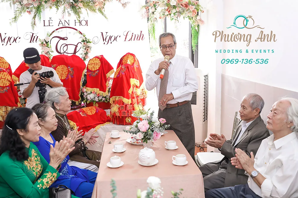 lễ ăn hỏi tú linh