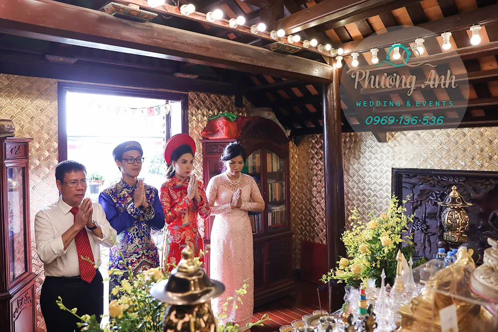 lễ ăn hỏi tú linh