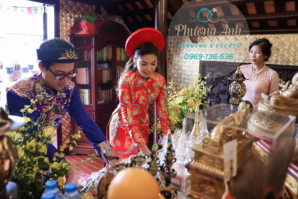 lễ ăn hỏi tú linh