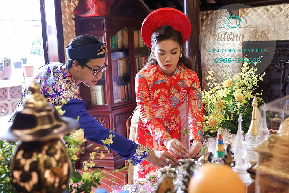 lễ ăn hỏi tú linh