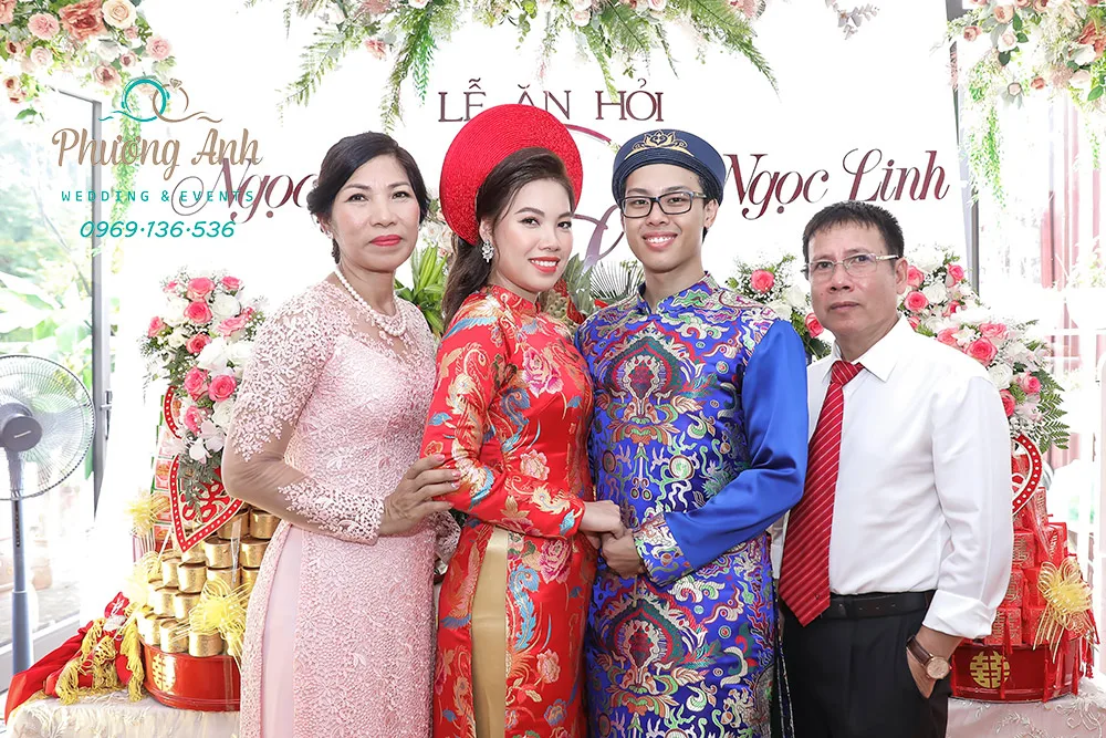 lễ ăn hỏi tú linh