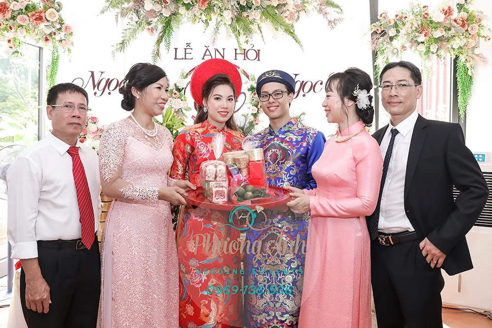 lễ ăn hỏi tú linh