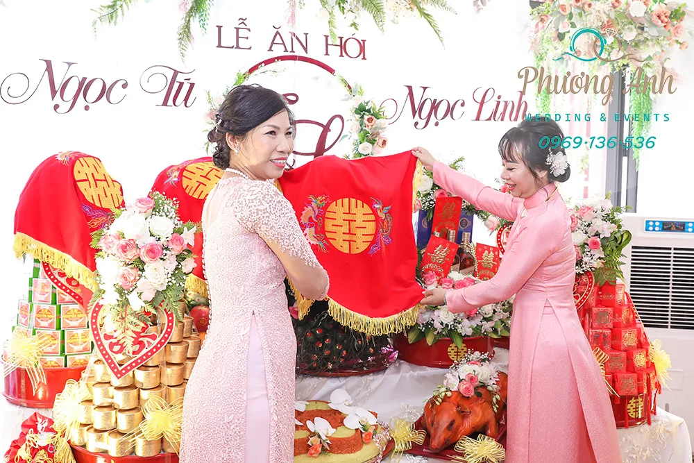 lễ ăn hỏi tú linh
