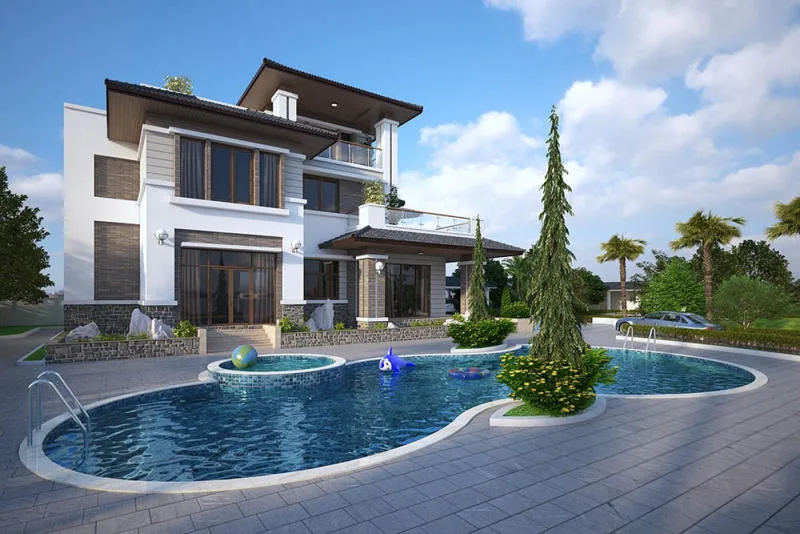 tổ chức đám cưới tại biệt thự cho thuê
