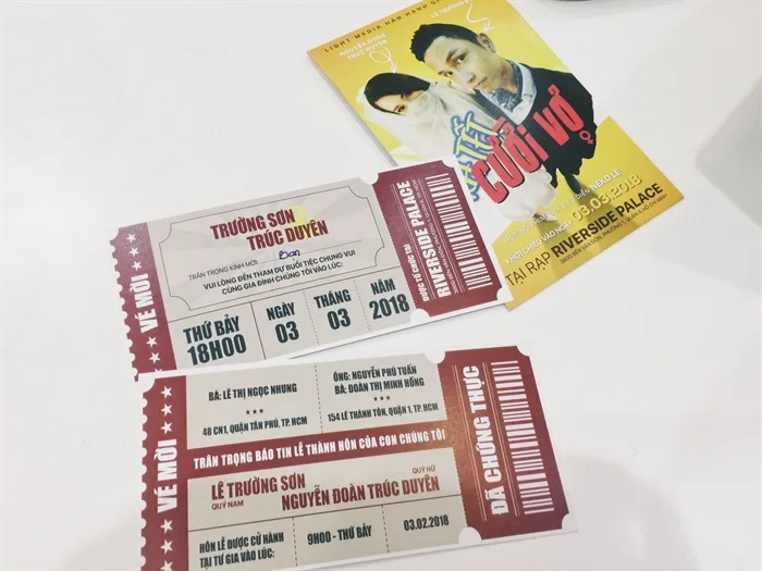 mẫu thiệp cưới đẹp