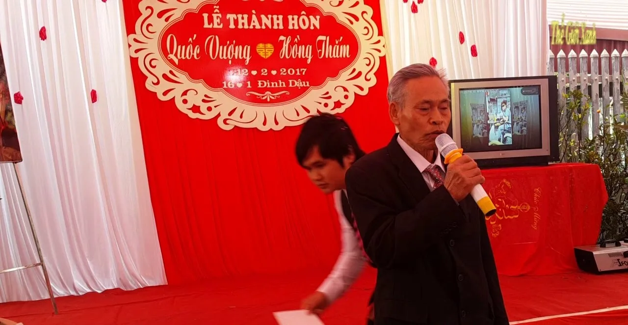 phát biểu lễ cưới