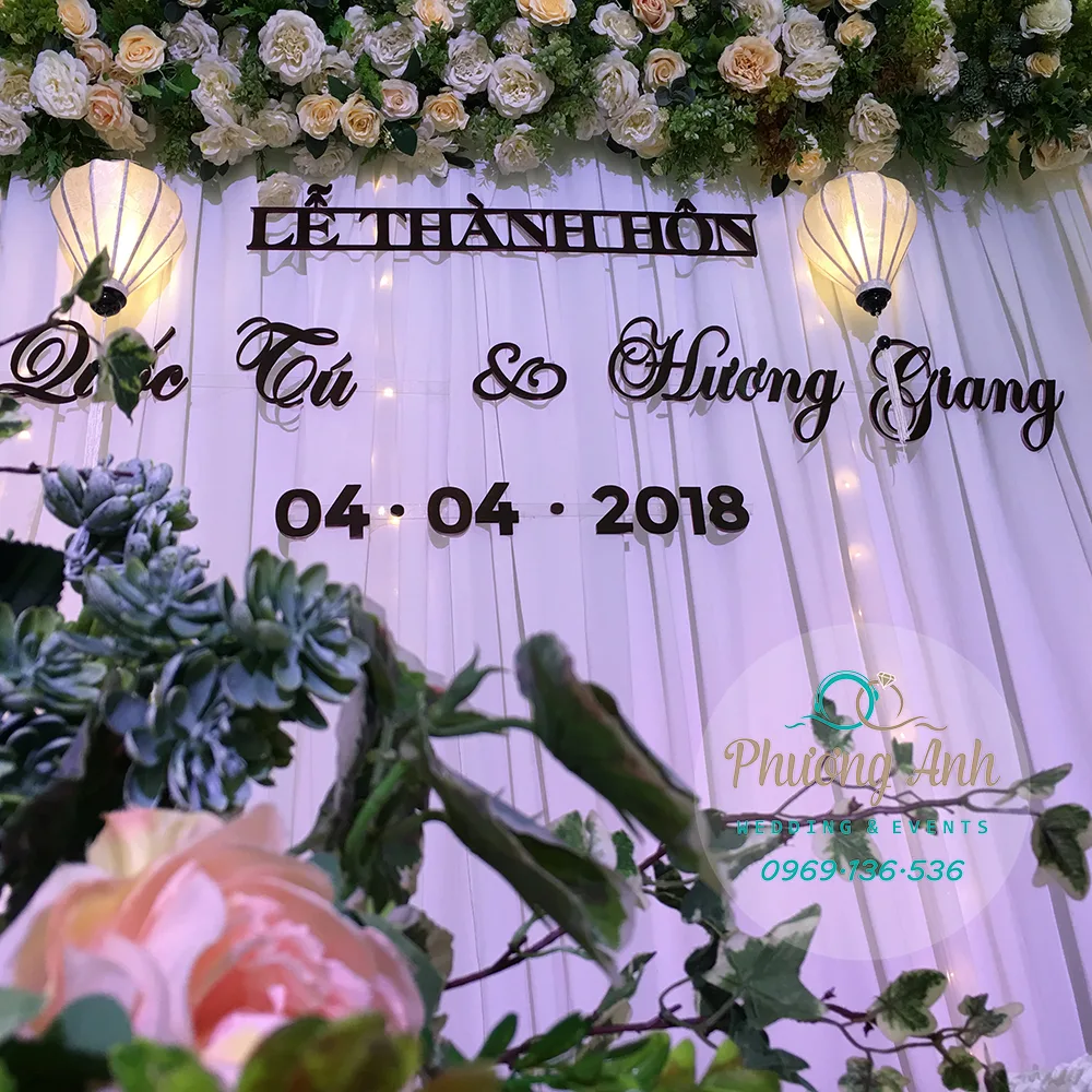 phông cưới
