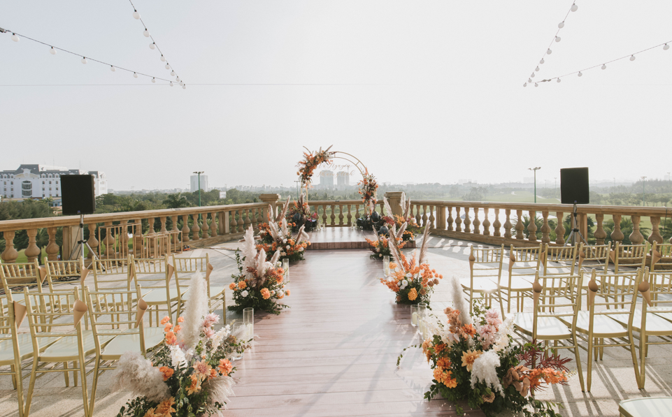 tổ chức tiệc cưới ngoài trời Hà Nội