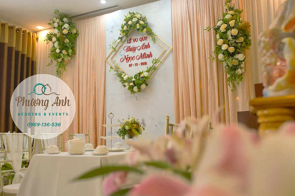 trang trí backdrop cưới hà nội