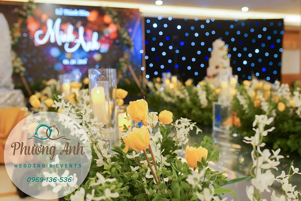 trang trí đám cưới khách sạn