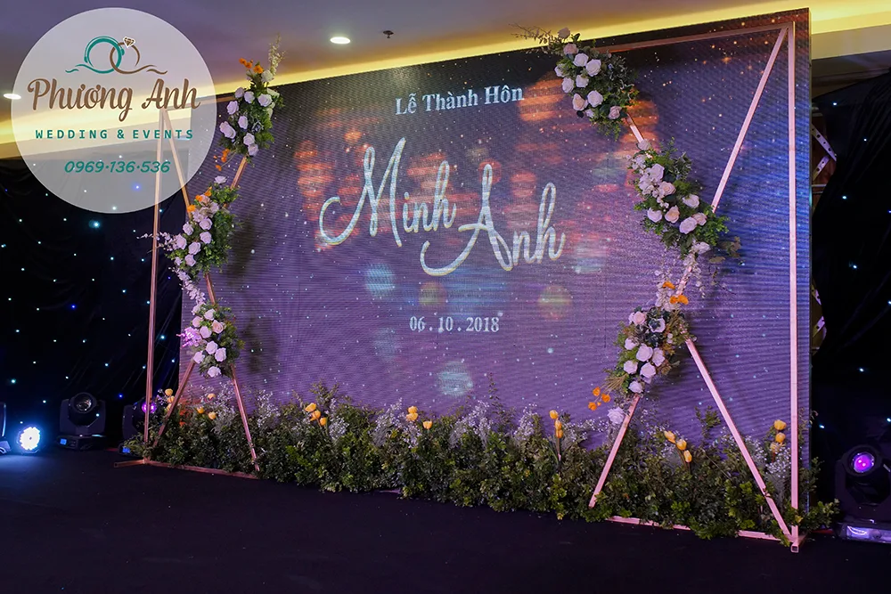 trang trí đám cưới khách sạn