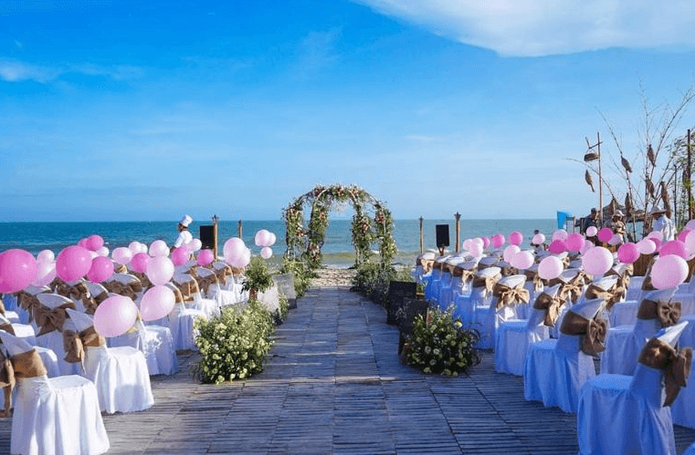 Top mẫu trang trí đám cưới ngoài trời  năm 2023