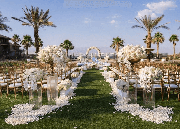 Top mẫu trang trí đám cưới ngoài trời  năm 2023