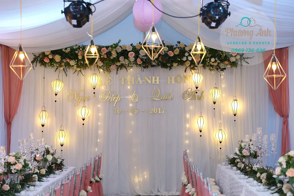 trang trí đám cưới tại nhà hà nội