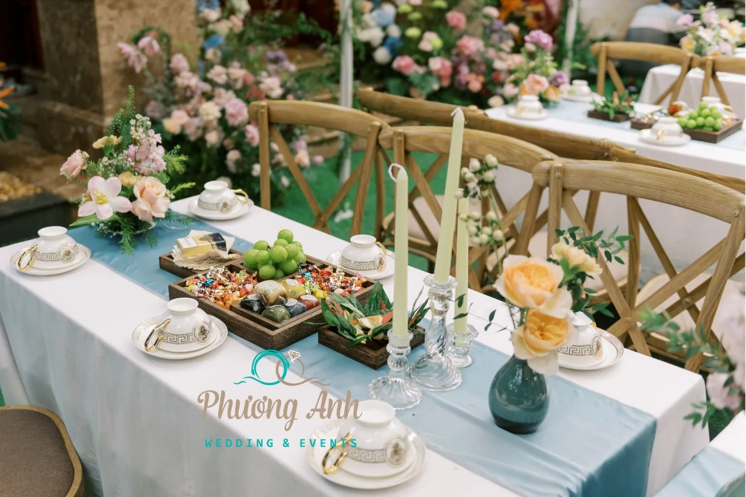 Dịch vụ trang trí đám cưới tư gia tại Phương Anh Wedding