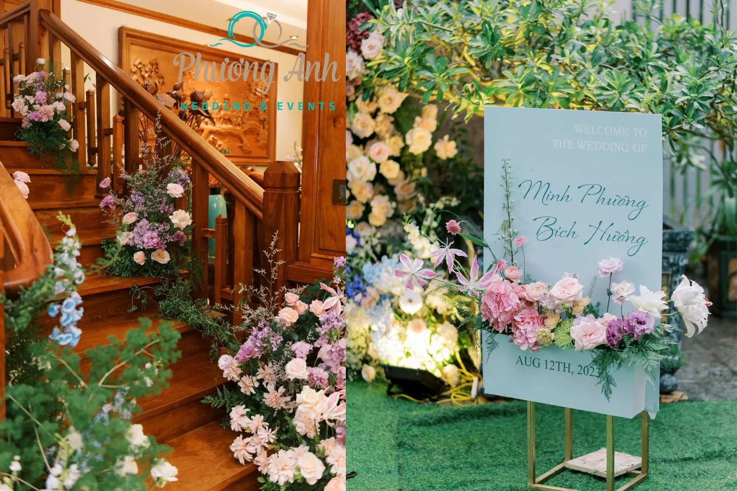  trang trí đám cưới tư gia - Phương Anh Wedding