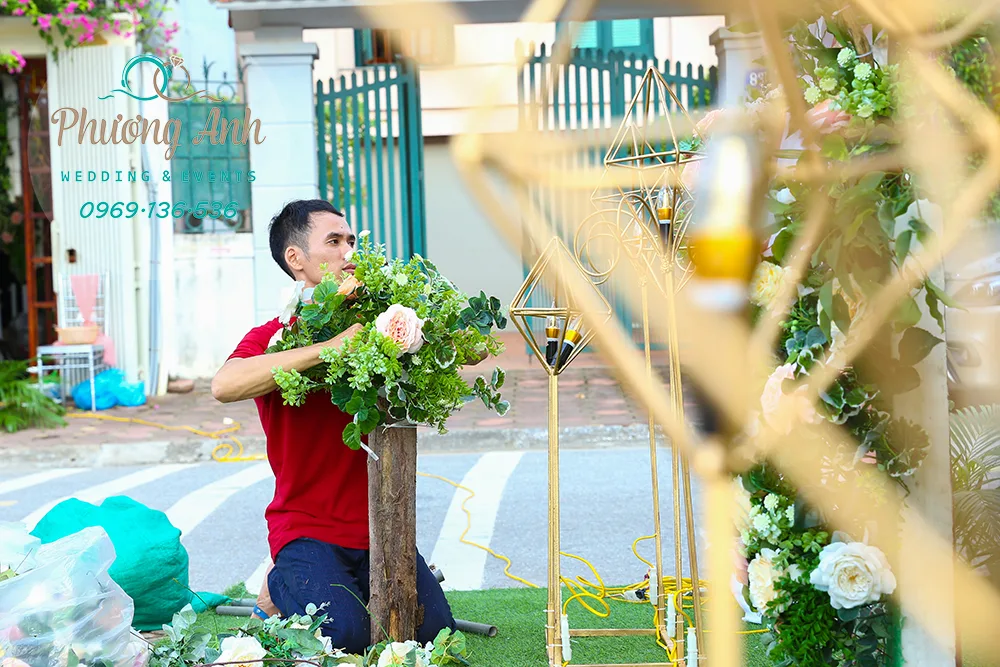 trang trí đám cưới