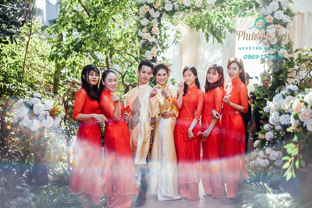 trang trí lễ ăn hỏi tại nhà
